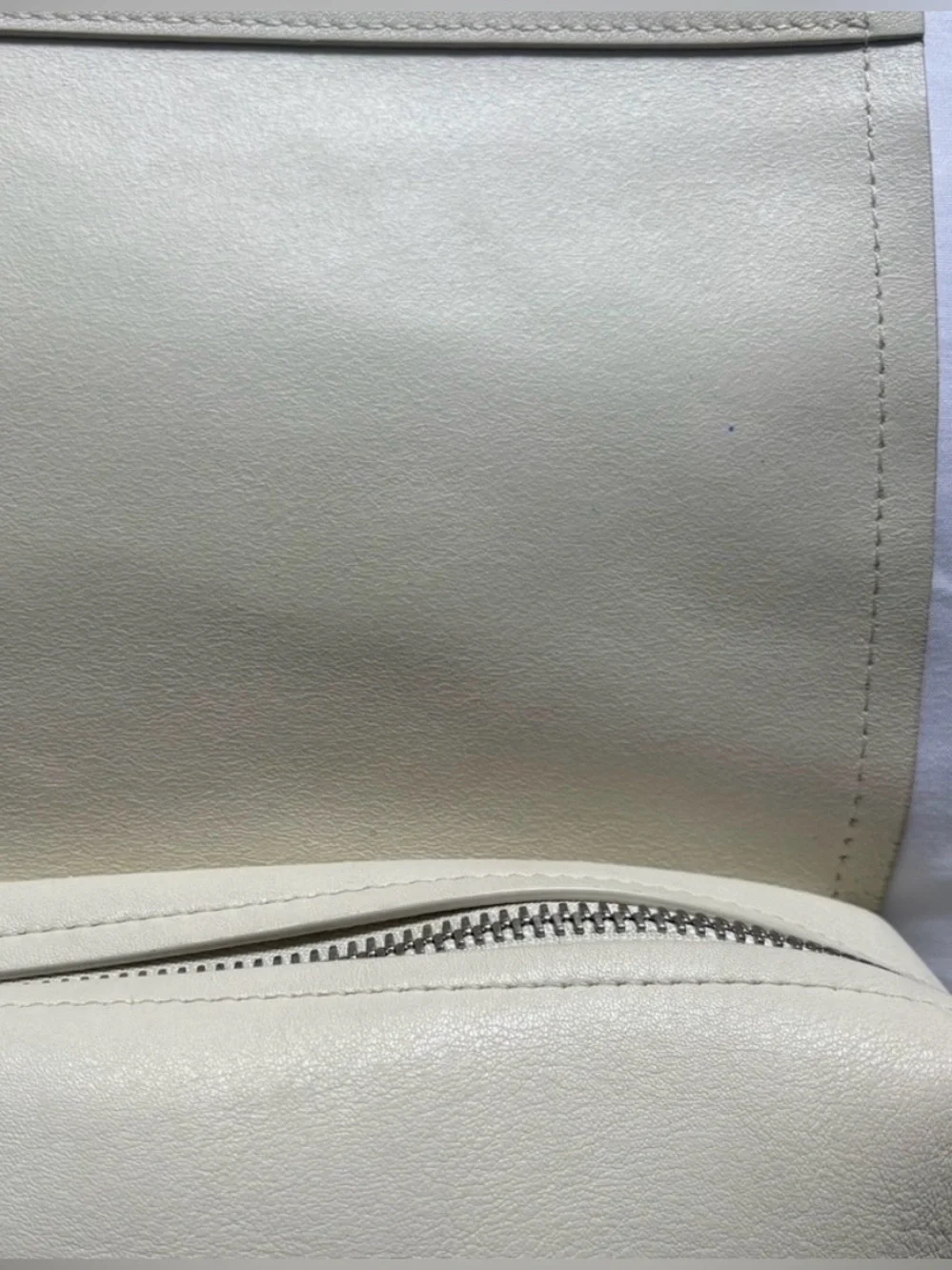 3.1 Phillip Lim Bianca Small Fringe Leather Crossbody Shoulder Bag Ivory - Picture 8 of 13